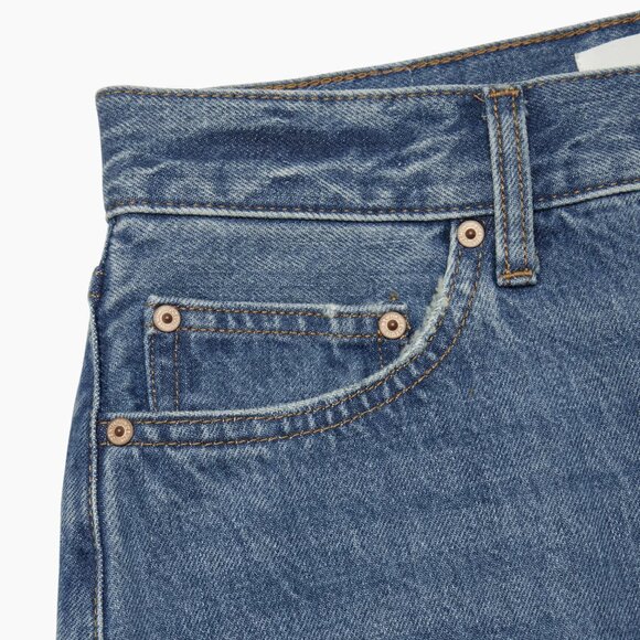 Aritzia Denim Forum '90s Vintage Maxi Skirt – 5 Yrs Kiss 'n' Tell Blue, Size 30 - Picture 4 of 9